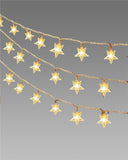 Serial String Star Lights for Decoration