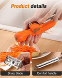 3 in 1 Vegetable - Fruit Peeler Set of 3pc