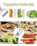 3 in 1 Vegetable - Fruit Peeler Set of 3pc