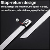 Stainless Steel Cabe Lock Ties (Pack of 10)