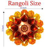 Diwali Rangoli Stickers Genda